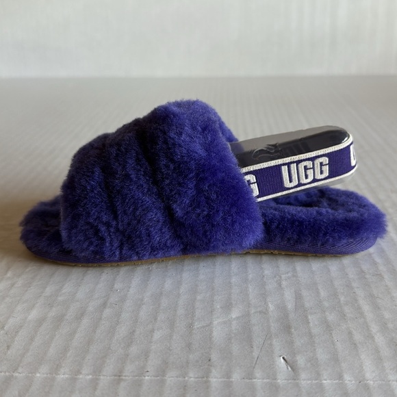 NWOT Ugg Purple Fluff Yeah Slides - Picture 5 of 11